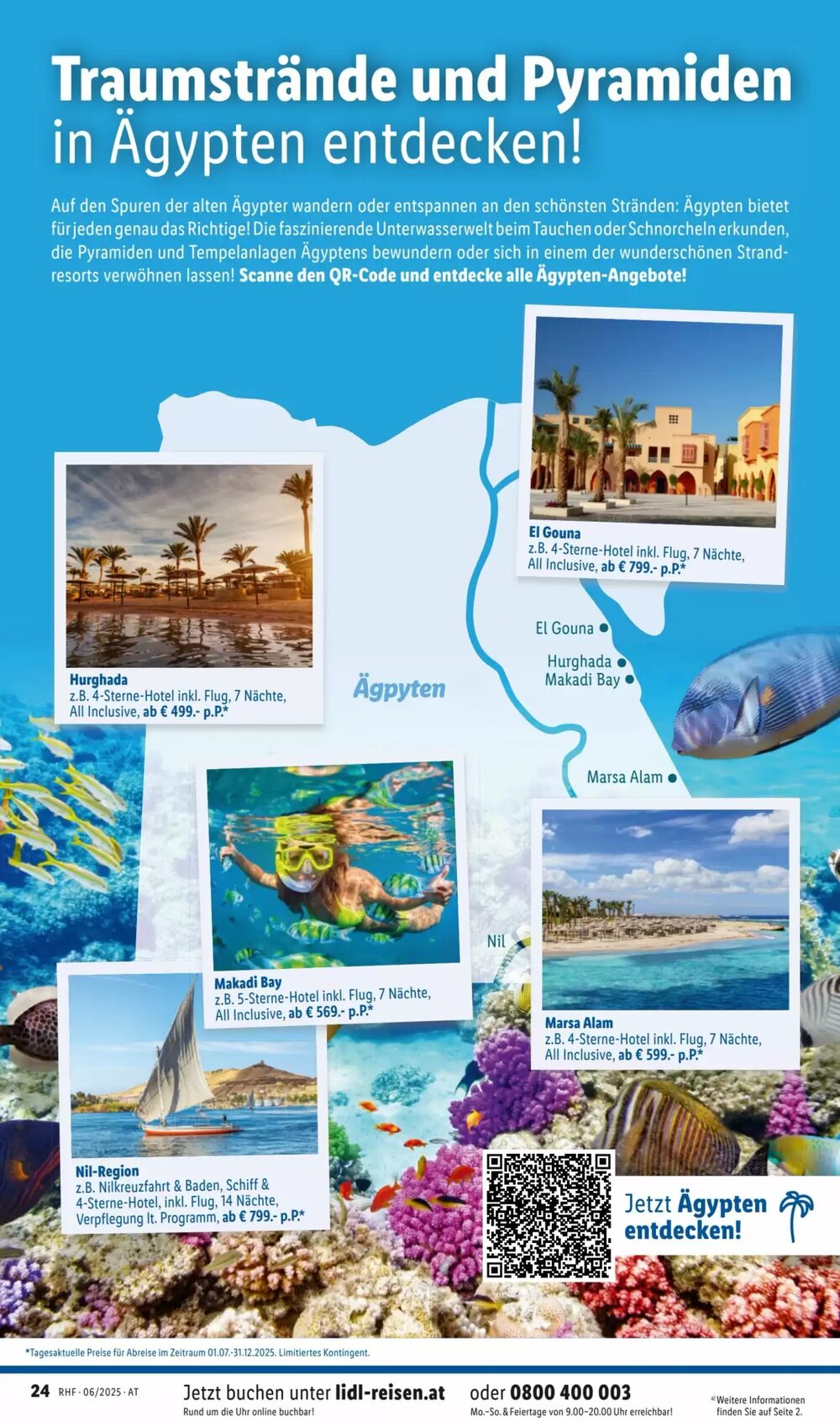 Lidl Reisen Flugblatt (ab 01.06.2025) - Angebote und Prospekt - Seite 24