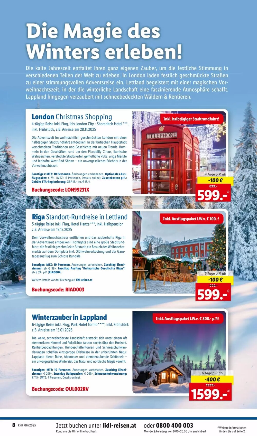Lidl Reisen Flugblatt (ab 01.06.2025) - Angebote und Prospekt - Seite 8