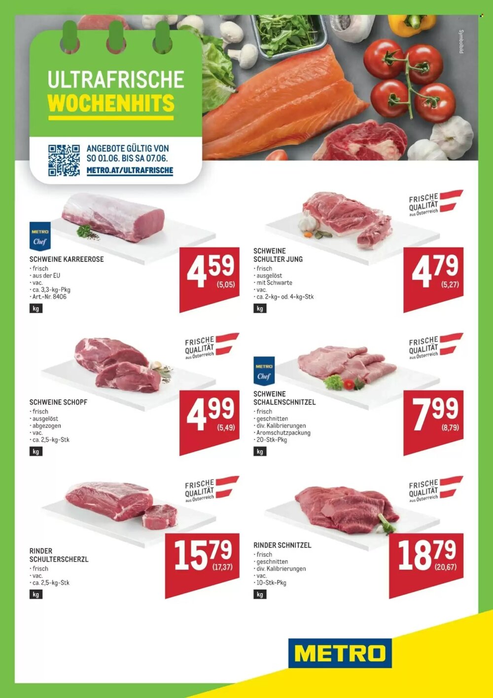 Metro Flugblatt (ab 01.06.2025) - Angebote und Prospekt - Seite 1