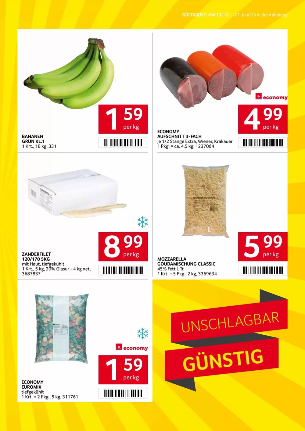 Transgourmet Flugblatt (ab 02.06.2025) - Angebote und Prospekt - Seite 4
