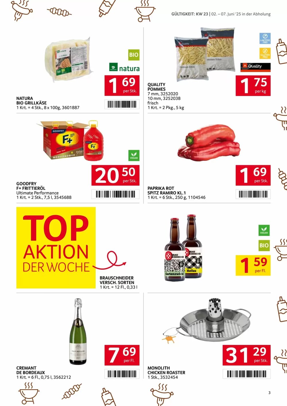 Transgourmet Flugblatt (ab 02.06.2025) - Angebote und Prospekt - Seite 3