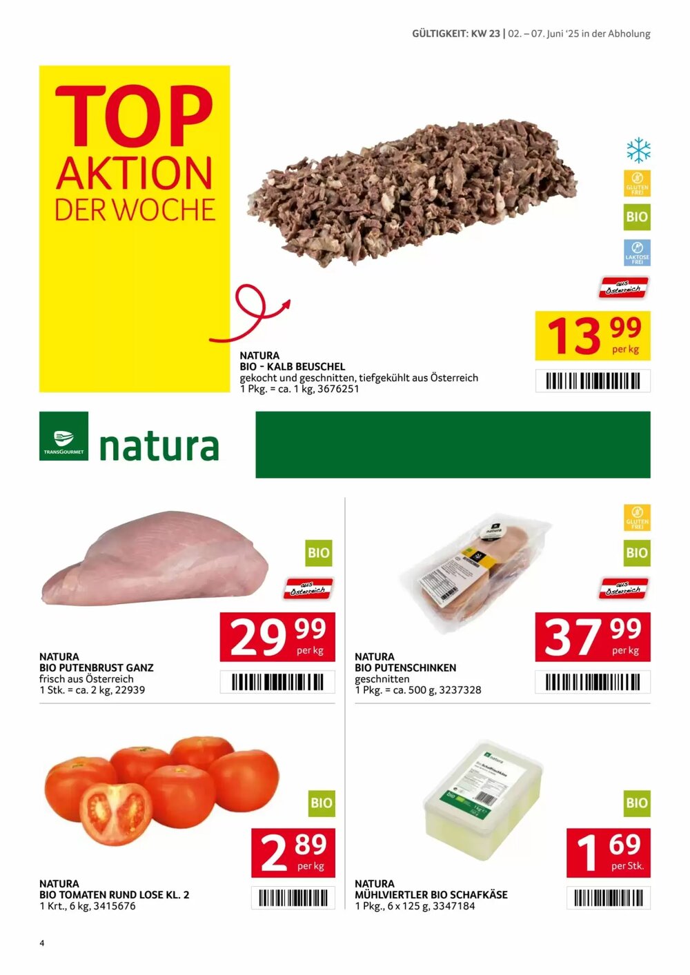 Transgourmet Flugblatt (ab 02.06.2025) - Angebote und Prospekt - Seite 4