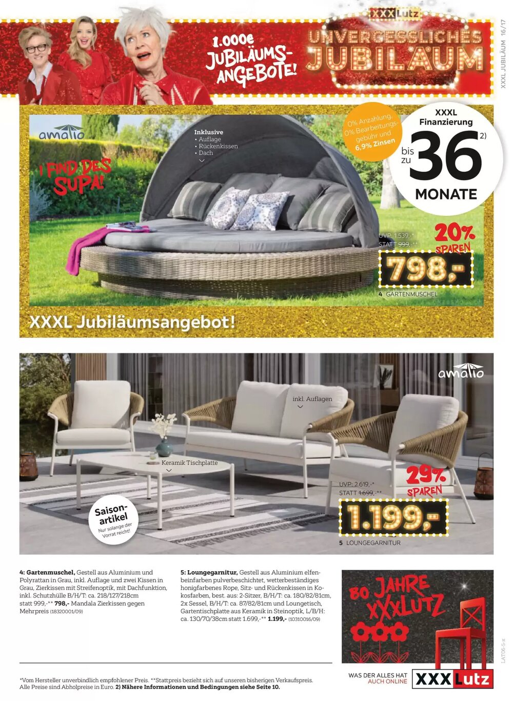 XXXLutz Flugblatt (ab 02.06.2025) - Angebote und Prospekt - Seite 17