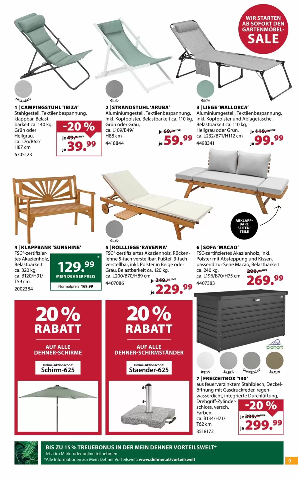 Dehner Flugblatt (ab 03.06.2025) - Angebote und Prospekt - Seite 9