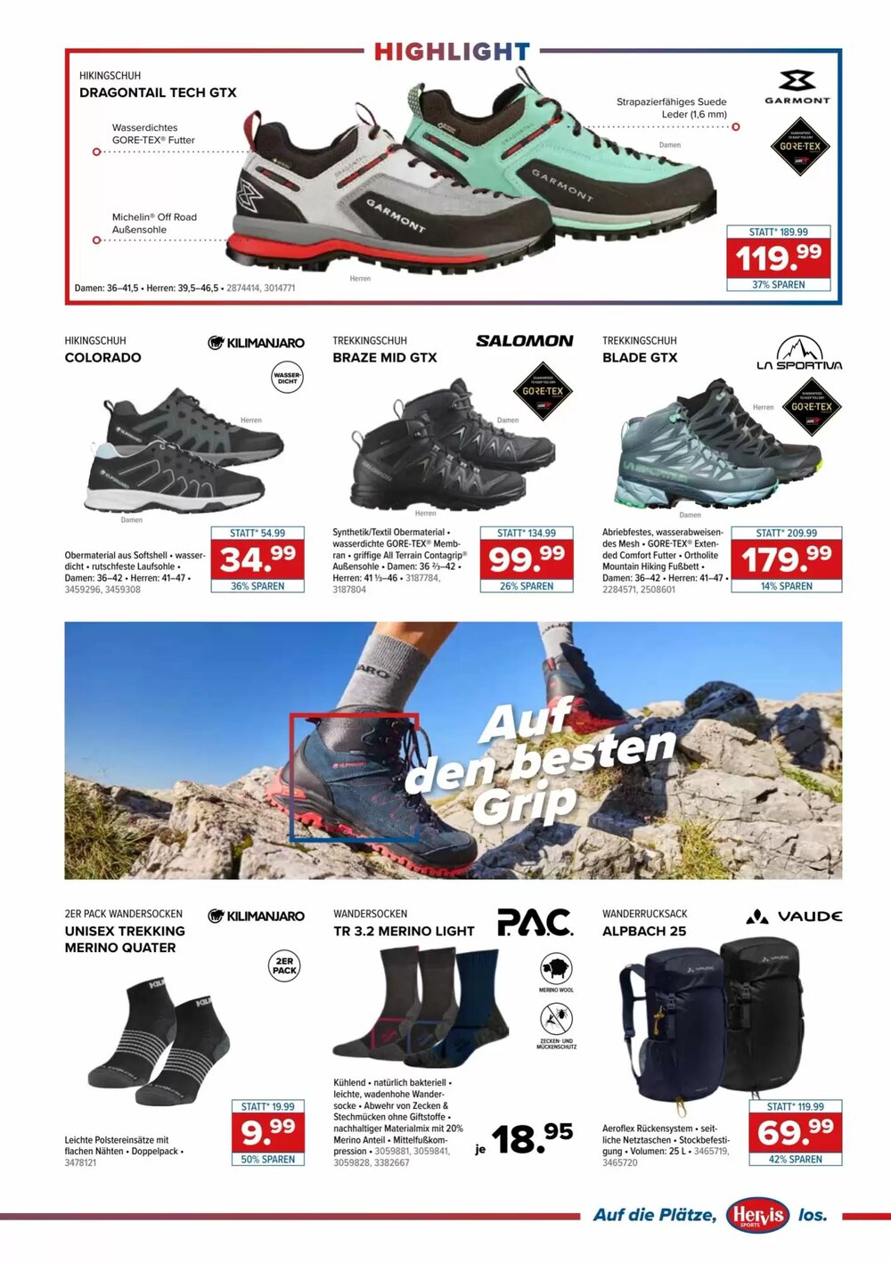 Hervis Flugblatt (ab 03.06.2025) - Angebote und Prospekt - Seite 7
