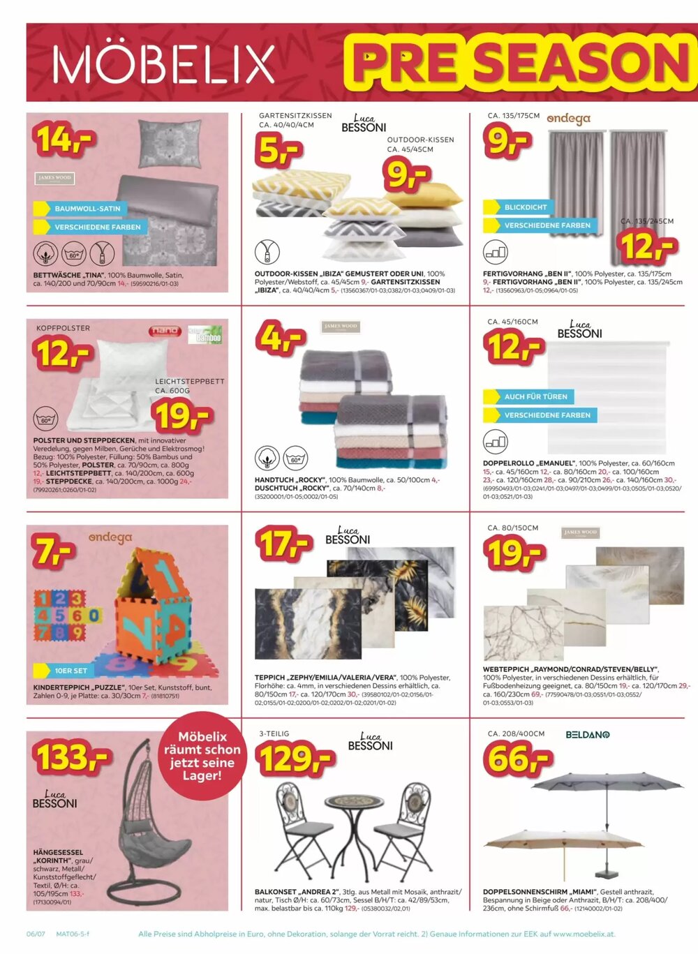 Möbelix Flugblatt (ab 03.06.2025) - Angebote und Prospekt - Seite 6