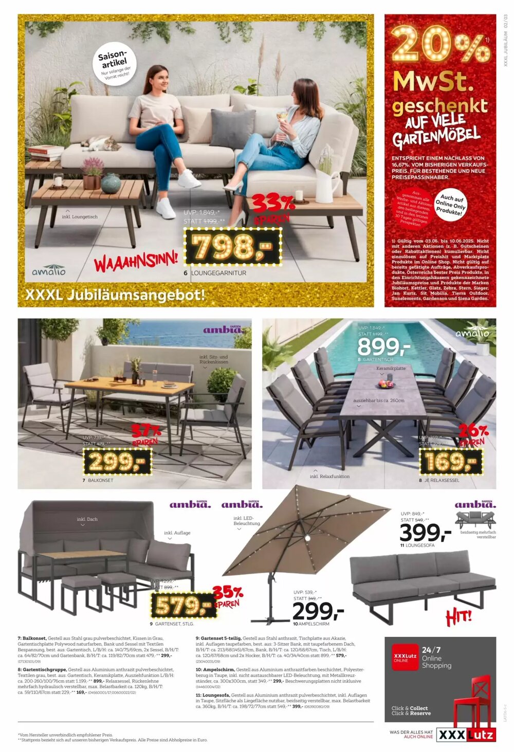 XXXLutz Flugblatt (ab 03.06.2025) - Angebote und Prospekt - Seite 3