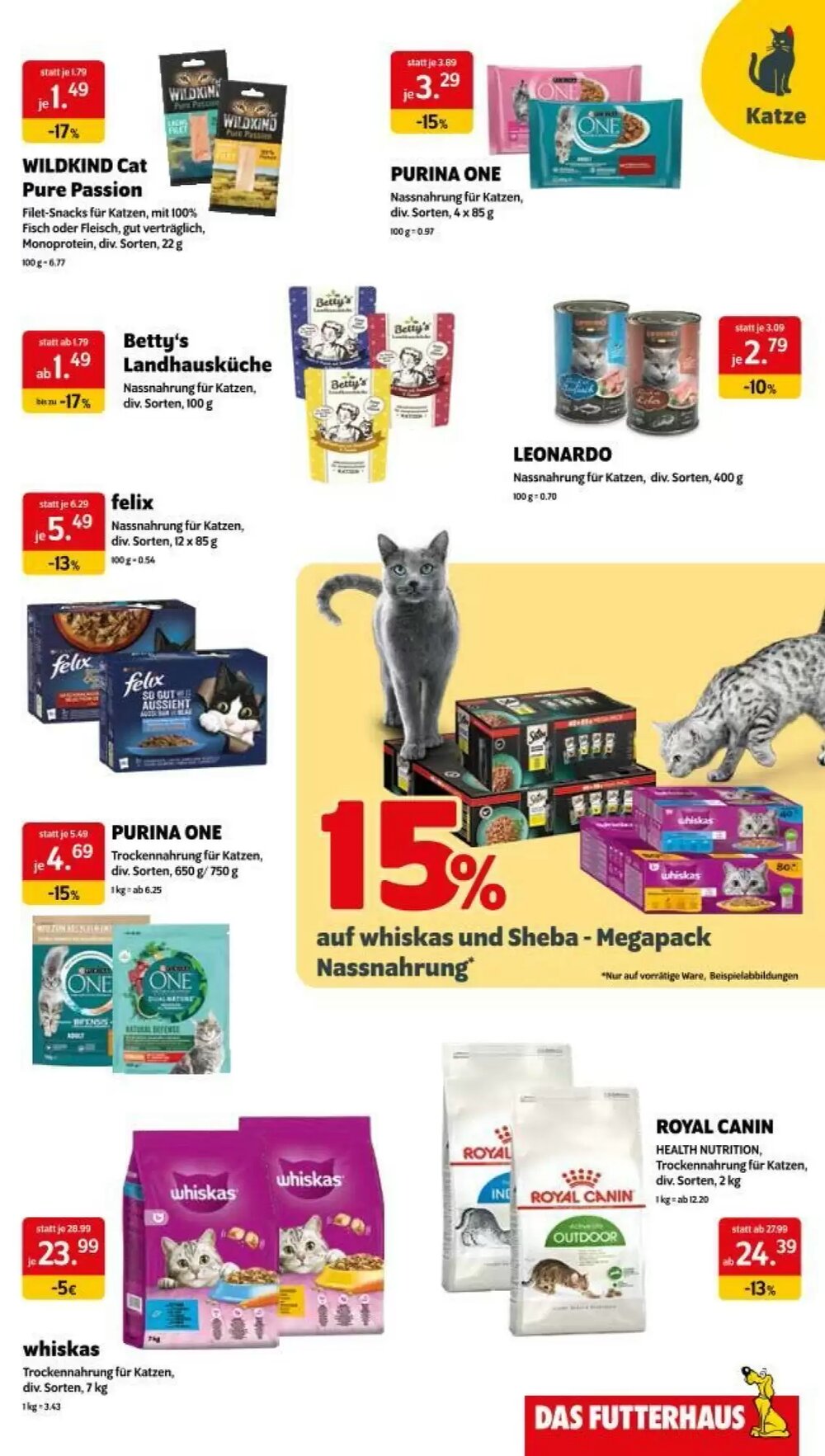 Das Futterhaus Flugblatt (ab 03.06.2025) - Angebote und Prospekt - Seite 3