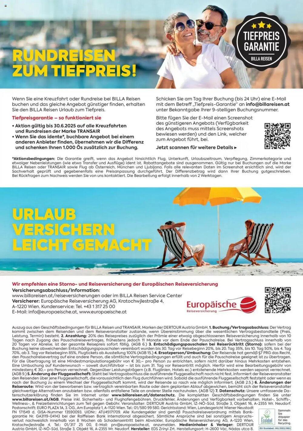 Billa Reisen Flugblatt (ab 03.06.2025) - Angebote und Prospekt - Seite 2