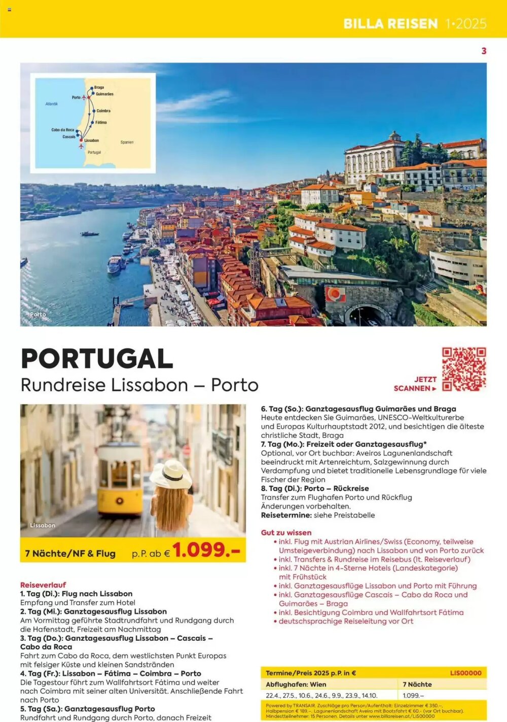Billa Reisen Flugblatt (ab 03.06.2025) - Angebote und Prospekt - Seite 3