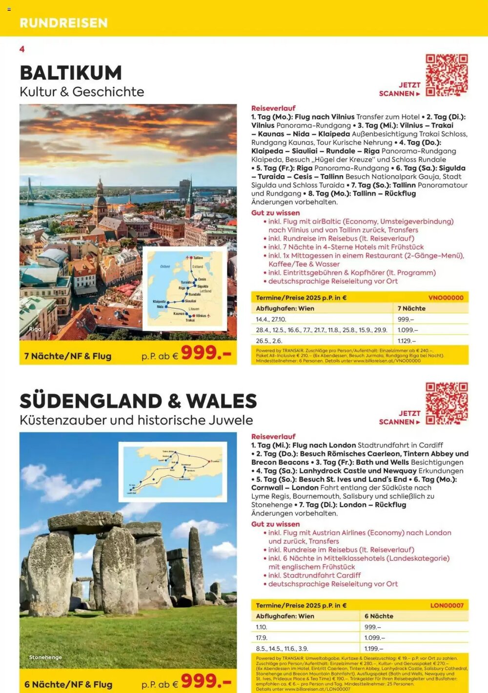 Billa Reisen Flugblatt (ab 03.06.2025) - Angebote und Prospekt - Seite 4