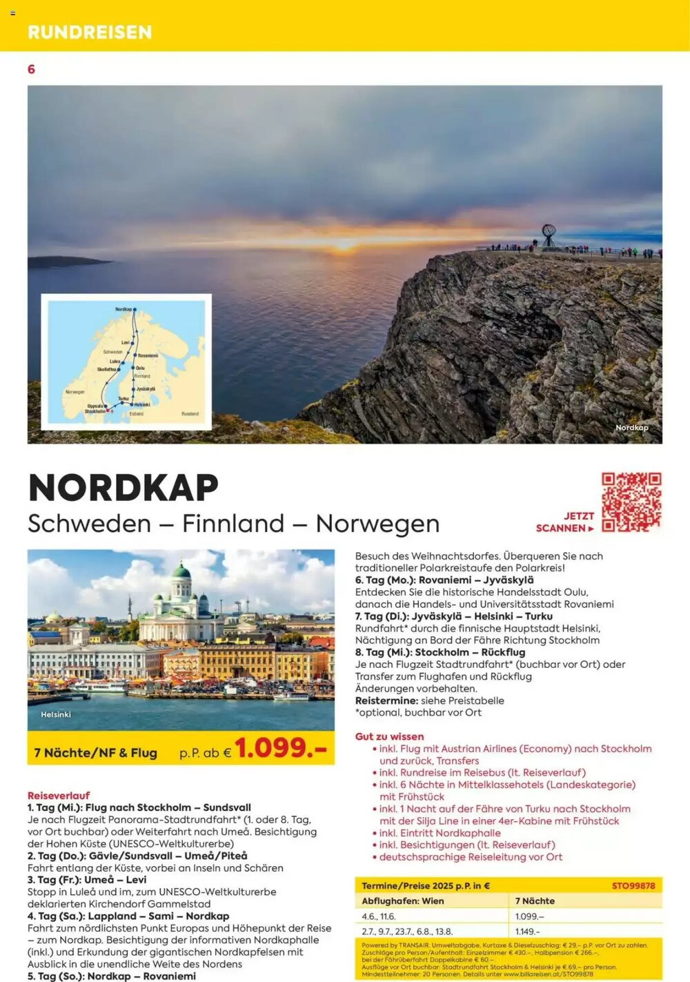 Billa Reisen Flugblatt (ab 03.06.2025) - Angebote und Prospekt - Seite 6
