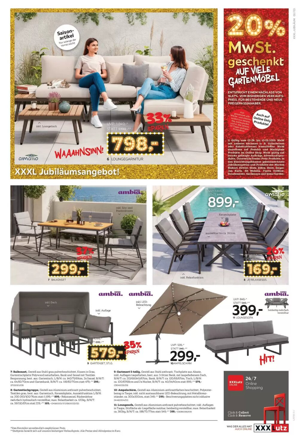 XXXLutz Flugblatt (ab 03.06.2025) - Angebote und Prospekt - Seite 3