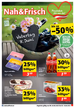 Nah&Frisch Flugblatt (ab 04.06.2025) - Angebote und Prospekt