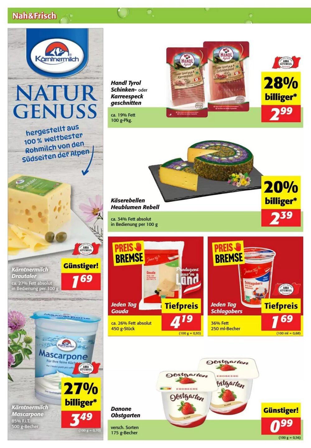 Nah&Frisch Flugblatt (ab 04.06.2025) - Angebote und Prospekt - Seite 2