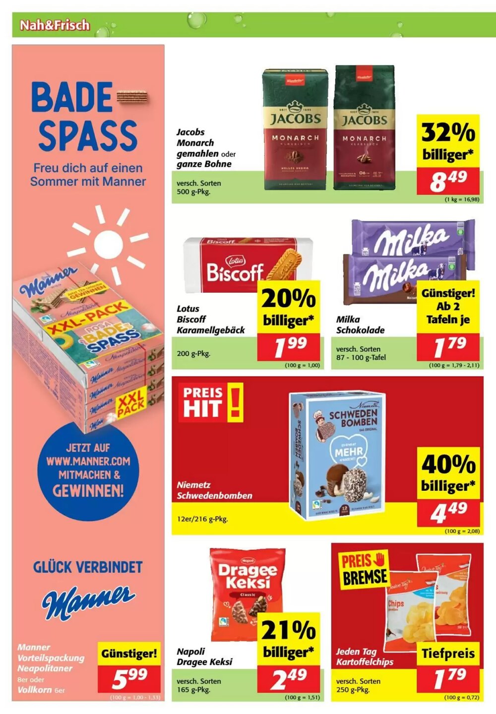 Nah&Frisch Flugblatt (ab 04.06.2025) - Angebote und Prospekt - Seite 6
