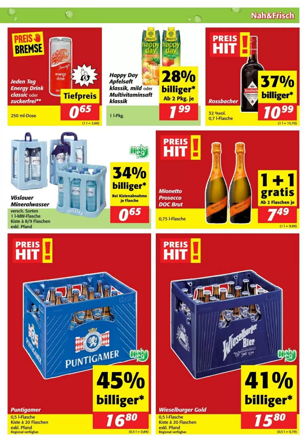 Nah&Frisch Flugblatt (ab 04.06.2025) - Angebote und Prospekt - Seite 7