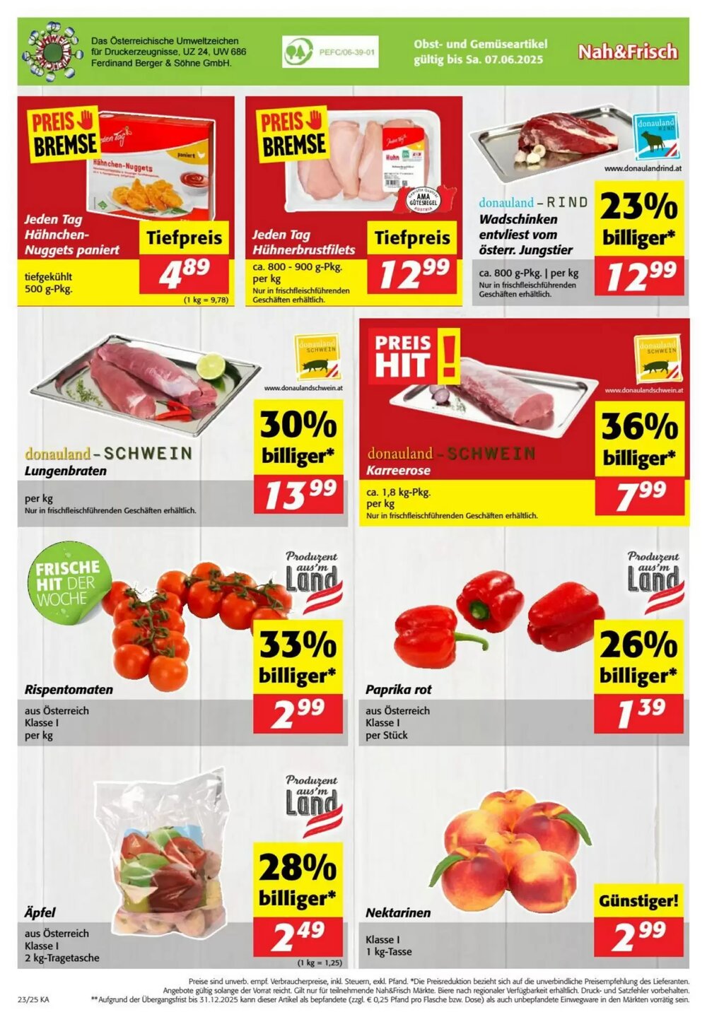 Nah&Frisch Flugblatt (ab 04.06.2025) - Angebote und Prospekt - Seite 8