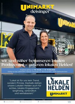 Unimarkt Flugblatt (ab 04.06.2025) - Angebote und Prospekt