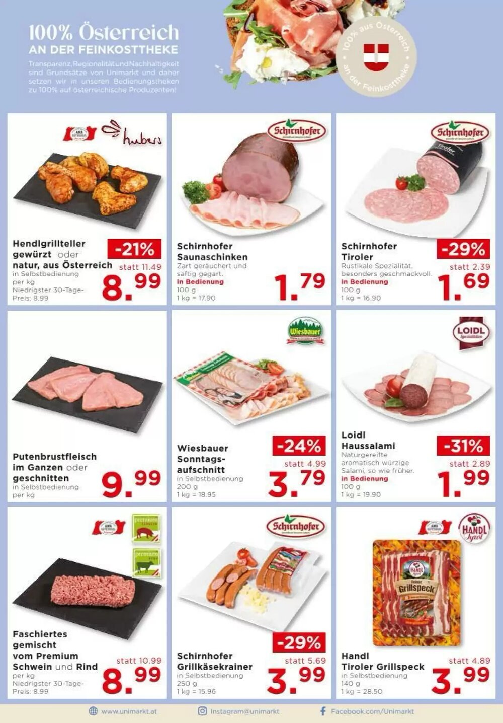 Unimarkt Flugblatt (ab 04.06.2025) - Angebote und Prospekt - Seite 2