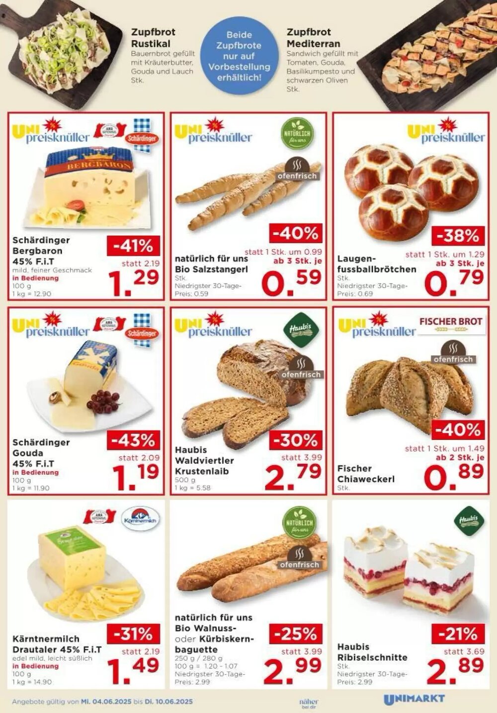 Unimarkt Flugblatt (ab 04.06.2025) - Angebote und Prospekt - Seite 3