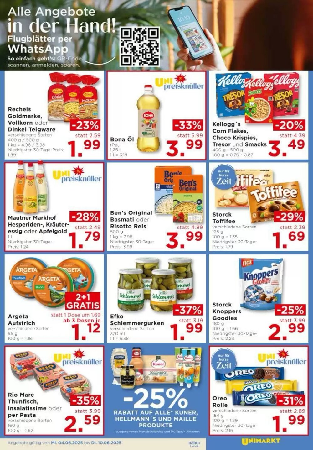 Unimarkt Flugblatt (ab 04.06.2025) - Angebote und Prospekt - Seite 5