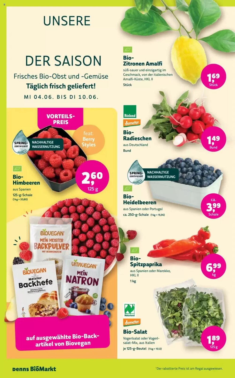 Denn's Biomarkt Flugblatt (ab 04.06.2025) - Angebote und Prospekt - Seite 2