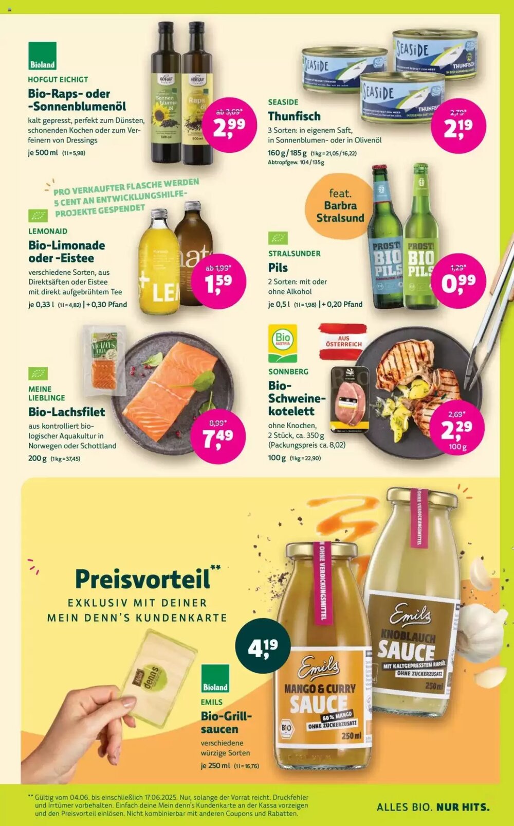 Denn's Biomarkt Flugblatt (ab 04.06.2025) - Angebote und Prospekt - Seite 7