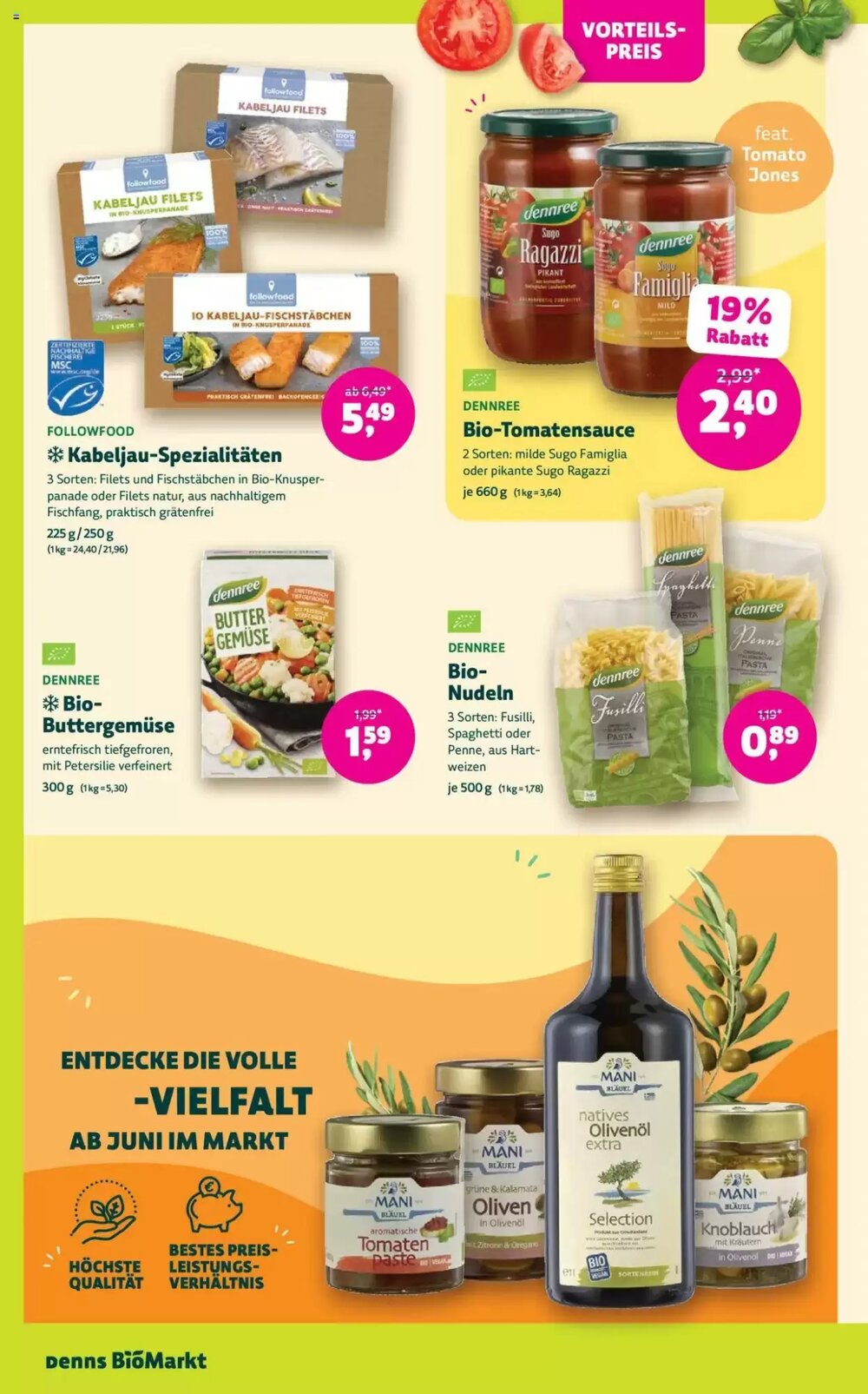 Denn's Biomarkt Flugblatt (ab 04.06.2025) - Angebote und Prospekt - Seite 8