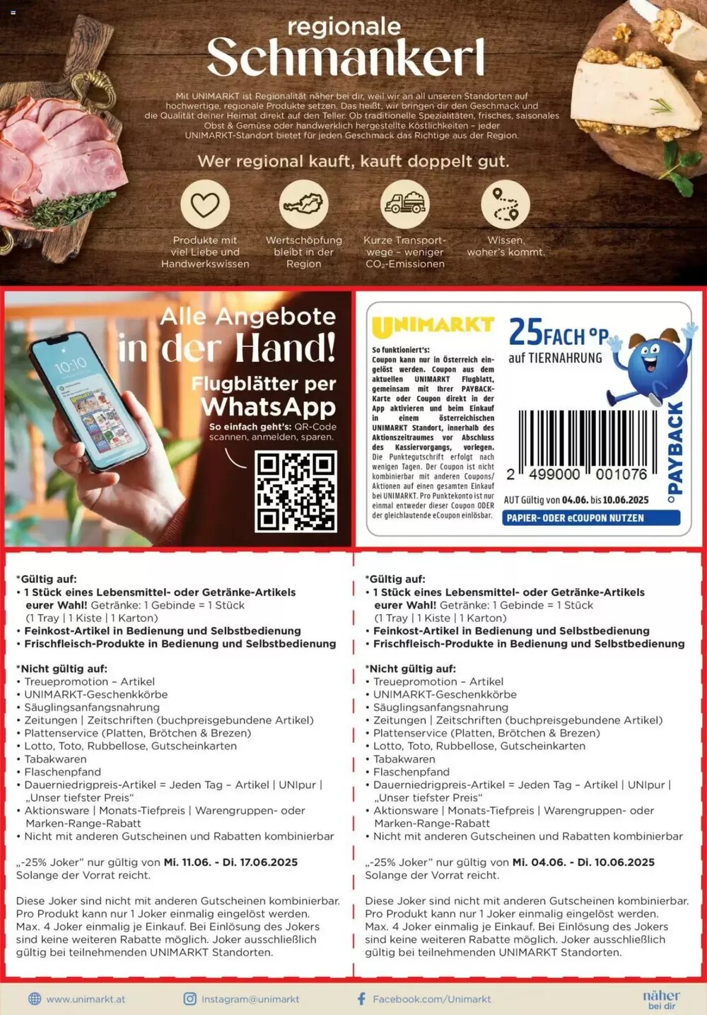 Unimarkt Flugblatt (ab 04.06.2025) - Angebote und Prospekt - Seite 2