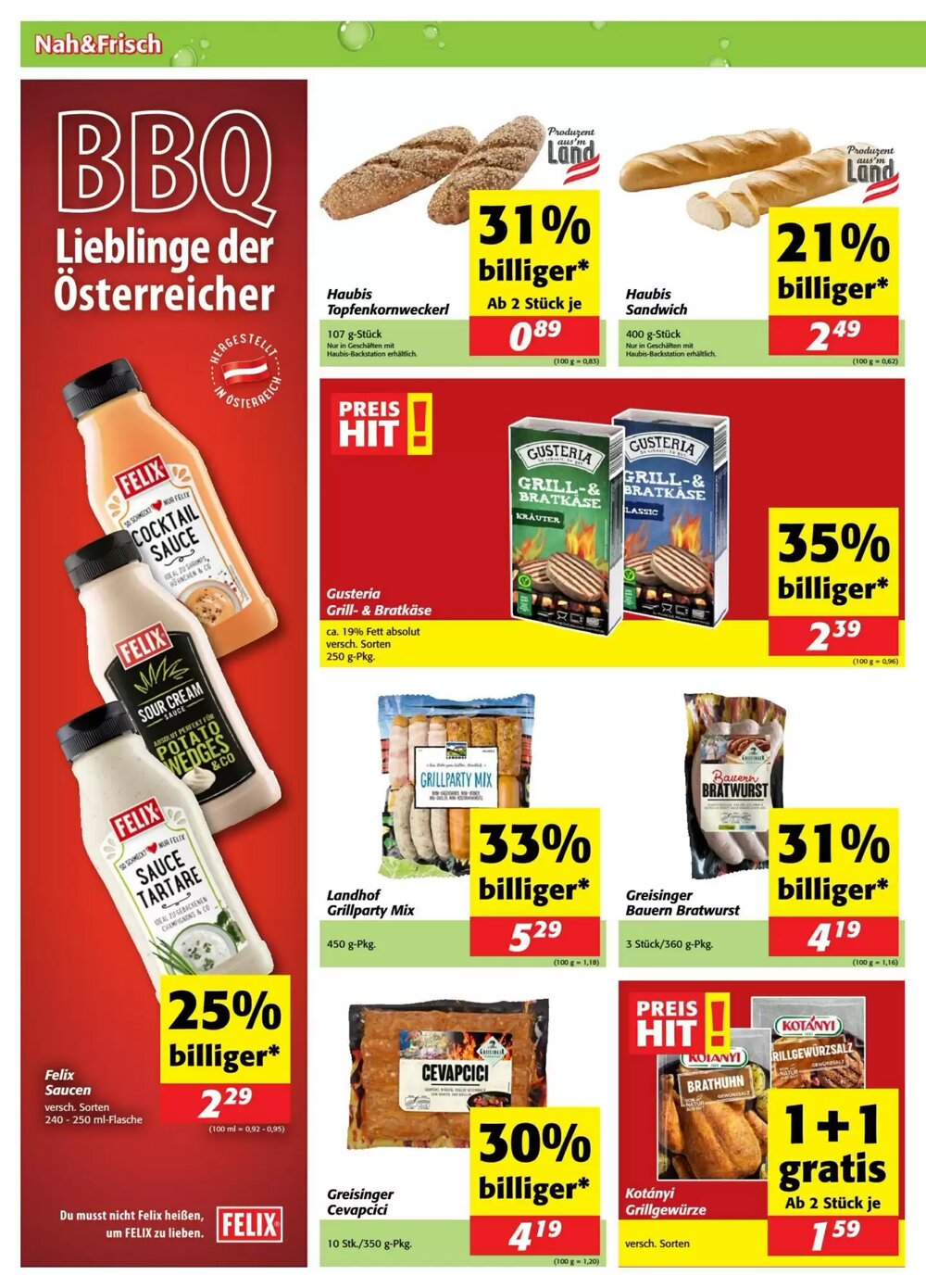 Nah&Frisch Flugblatt (ab 04.06.2025) - Angebote und Prospekt - Seite 2