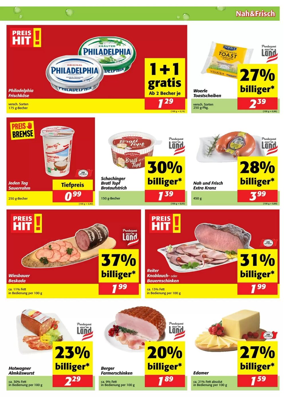 Nah&Frisch Flugblatt (ab 04.06.2025) - Angebote und Prospekt - Seite 3