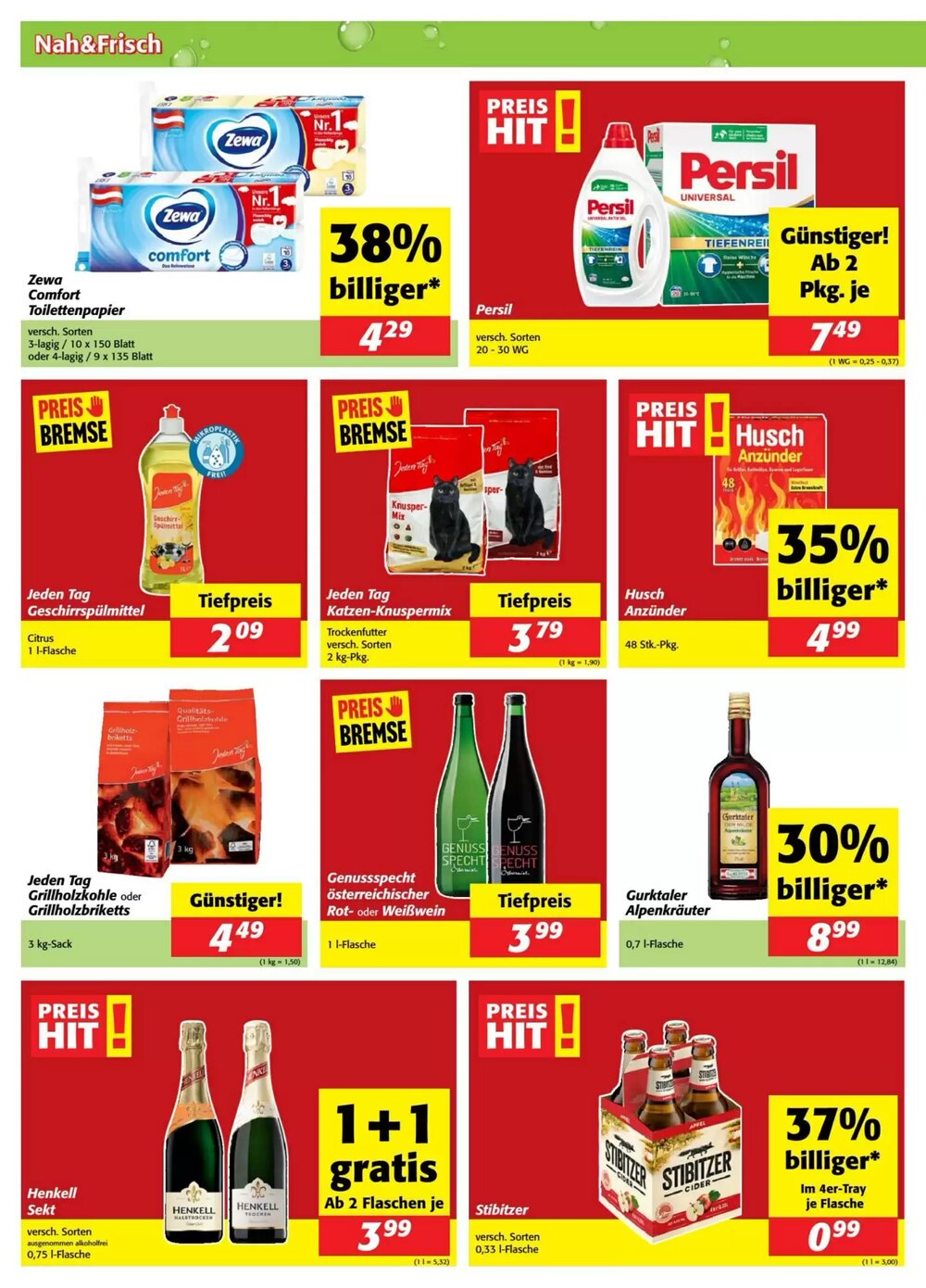 Nah&Frisch Flugblatt (ab 04.06.2025) - Angebote und Prospekt - Seite 6