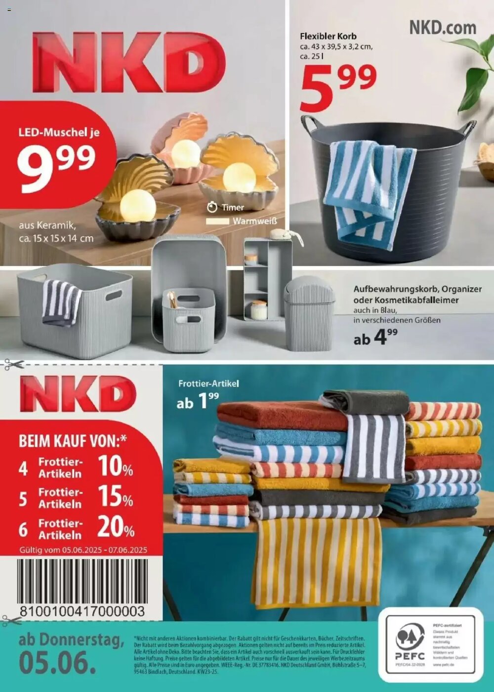 NKD Flugblatt (ab 05.06.2025) - Angebote und Prospekt - Seite 18