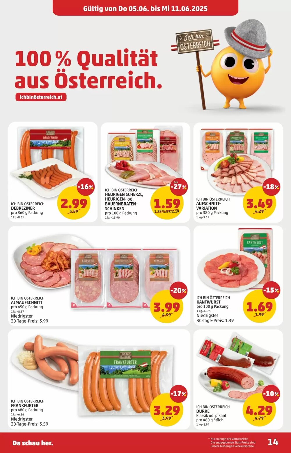 PENNY Flugblatt (ab 05.06.2025) - Angebote und Prospekt - Seite 14