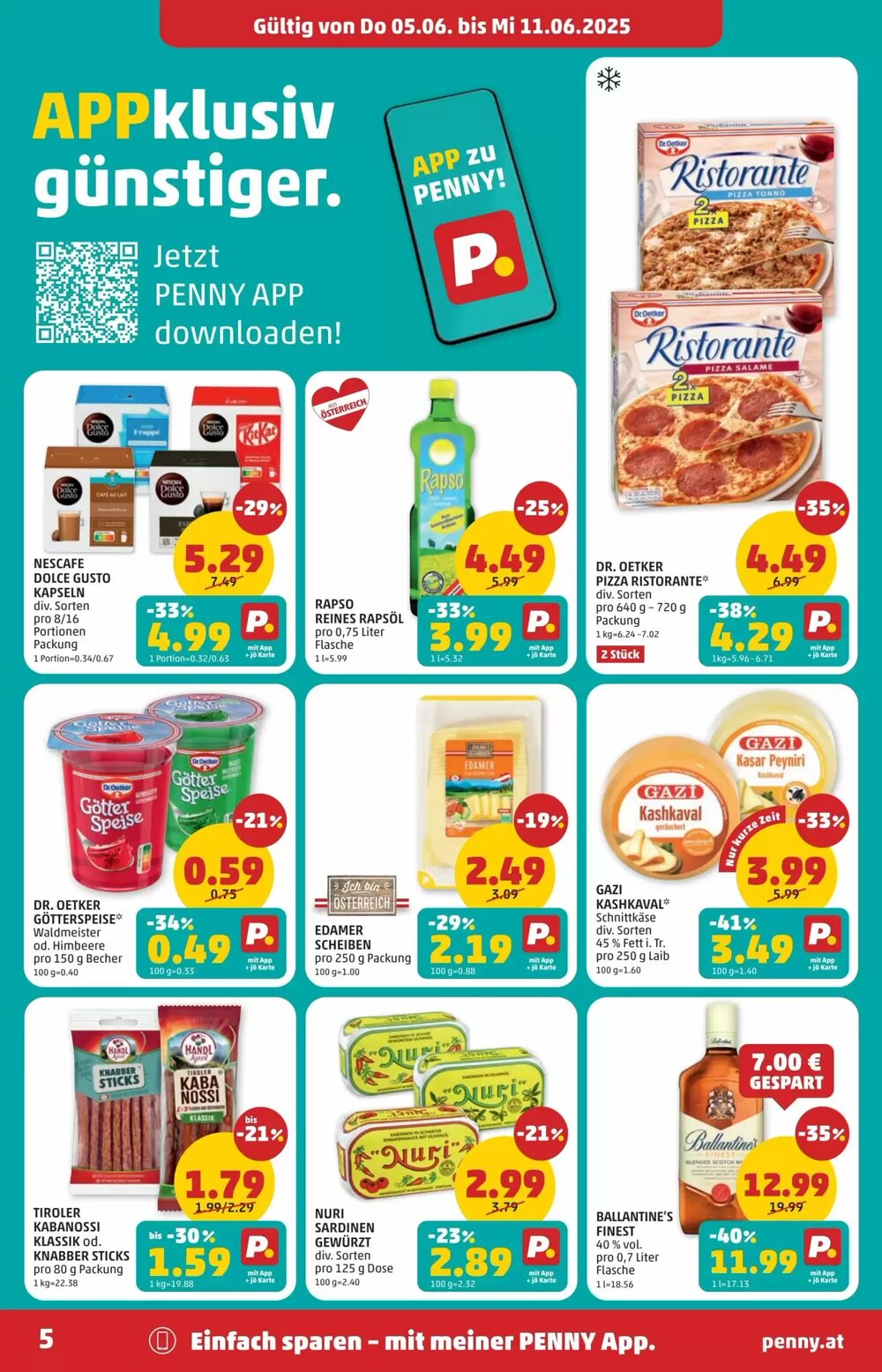 PENNY Flugblatt (ab 05.06.2025) - Angebote und Prospekt - Seite 5
