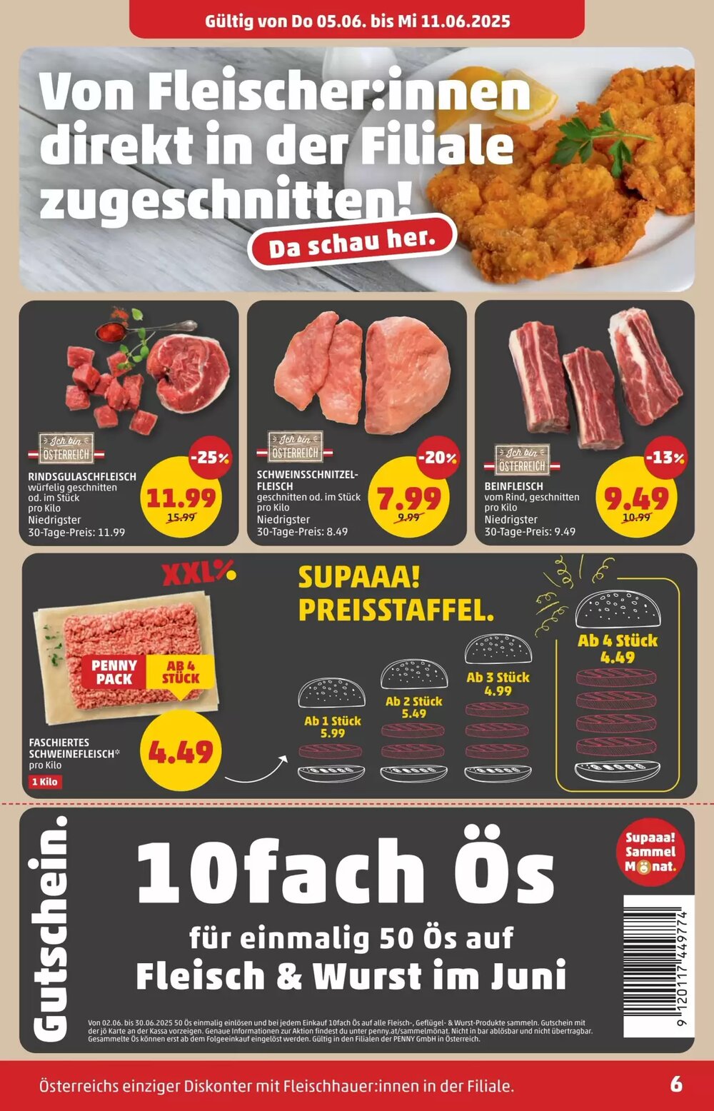 PENNY Flugblatt (ab 05.06.2025) - Angebote und Prospekt - Seite 6