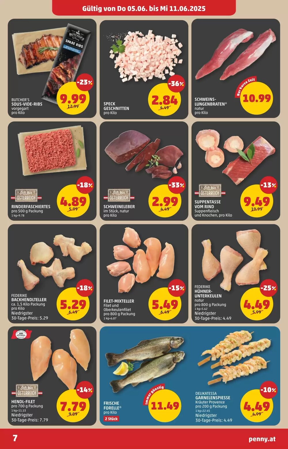 PENNY Flugblatt (ab 05.06.2025) - Angebote und Prospekt - Seite 7