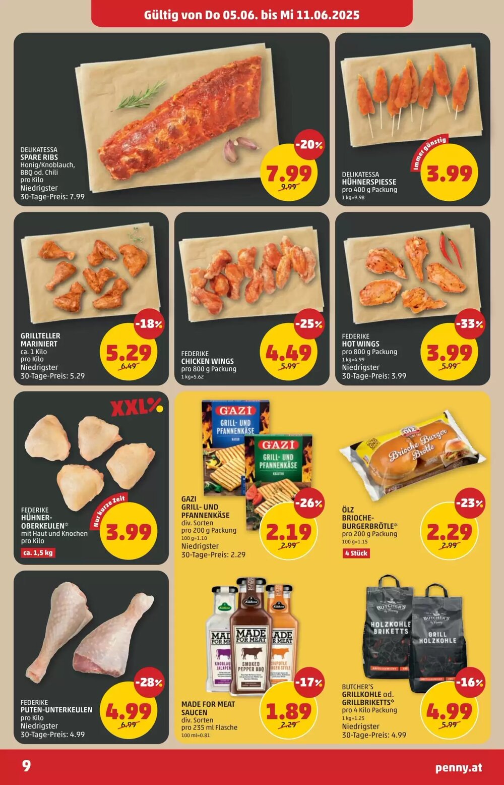 PENNY Flugblatt (ab 05.06.2025) - Angebote und Prospekt - Seite 9