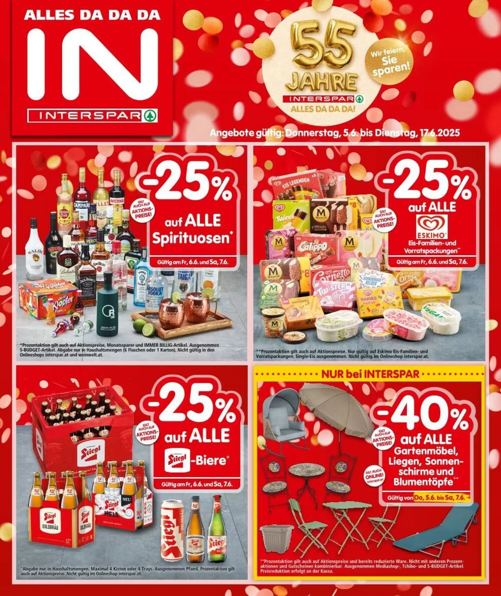 Interspar Flugblatt (ab 05.06.2025) - Angebote und Prospekt - Seite 1