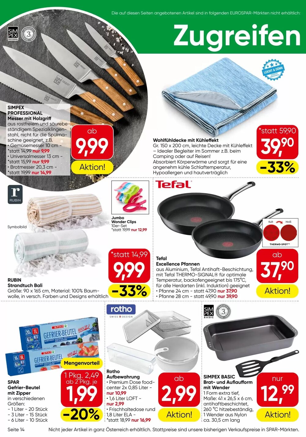 Eurospar Flugblatt (ab 05.06.2025) - Angebote und Prospekt - Seite 14