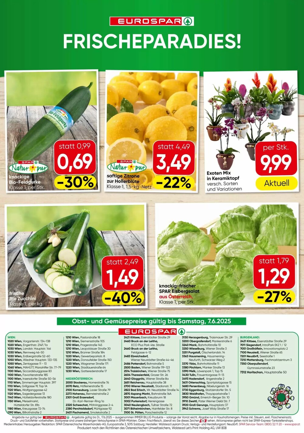 Eurospar Flugblatt (ab 05.06.2025) - Angebote und Prospekt - Seite 16