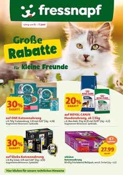Fressnapf Flugblatt (ab 05.06.2025) - Angebote und Prospekt