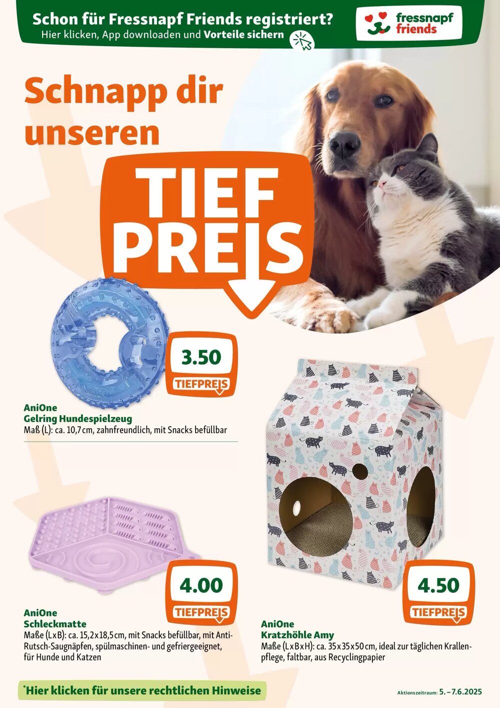 Fressnapf Flugblatt (ab 05.06.2025) - Angebote und Prospekt - Seite 4