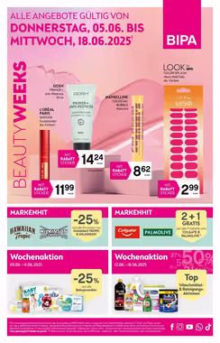 Bipa Flugblatt (ab 05.06.2025) - Angebote und Prospekt