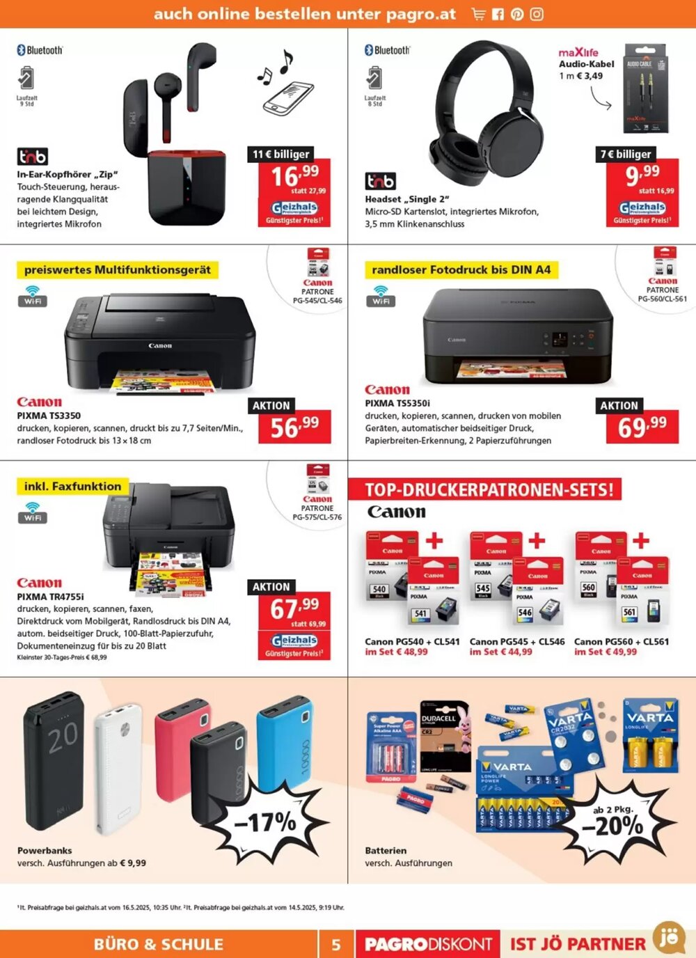 Pagro Diskont Flugblatt (ab 05.06.2025) - Angebote und Prospekt - Seite 5