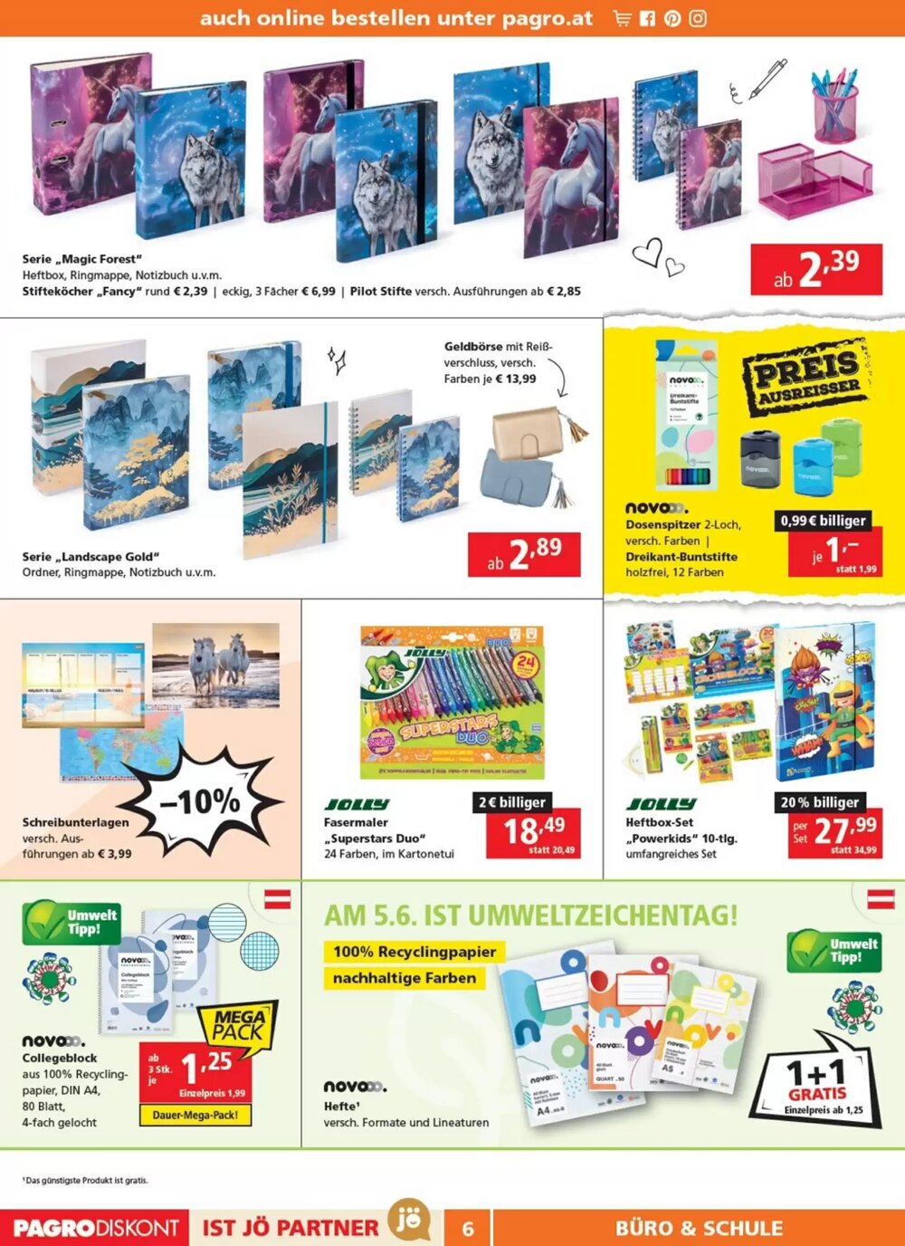Pagro Diskont Flugblatt (ab 05.06.2025) - Angebote und Prospekt - Seite 6
