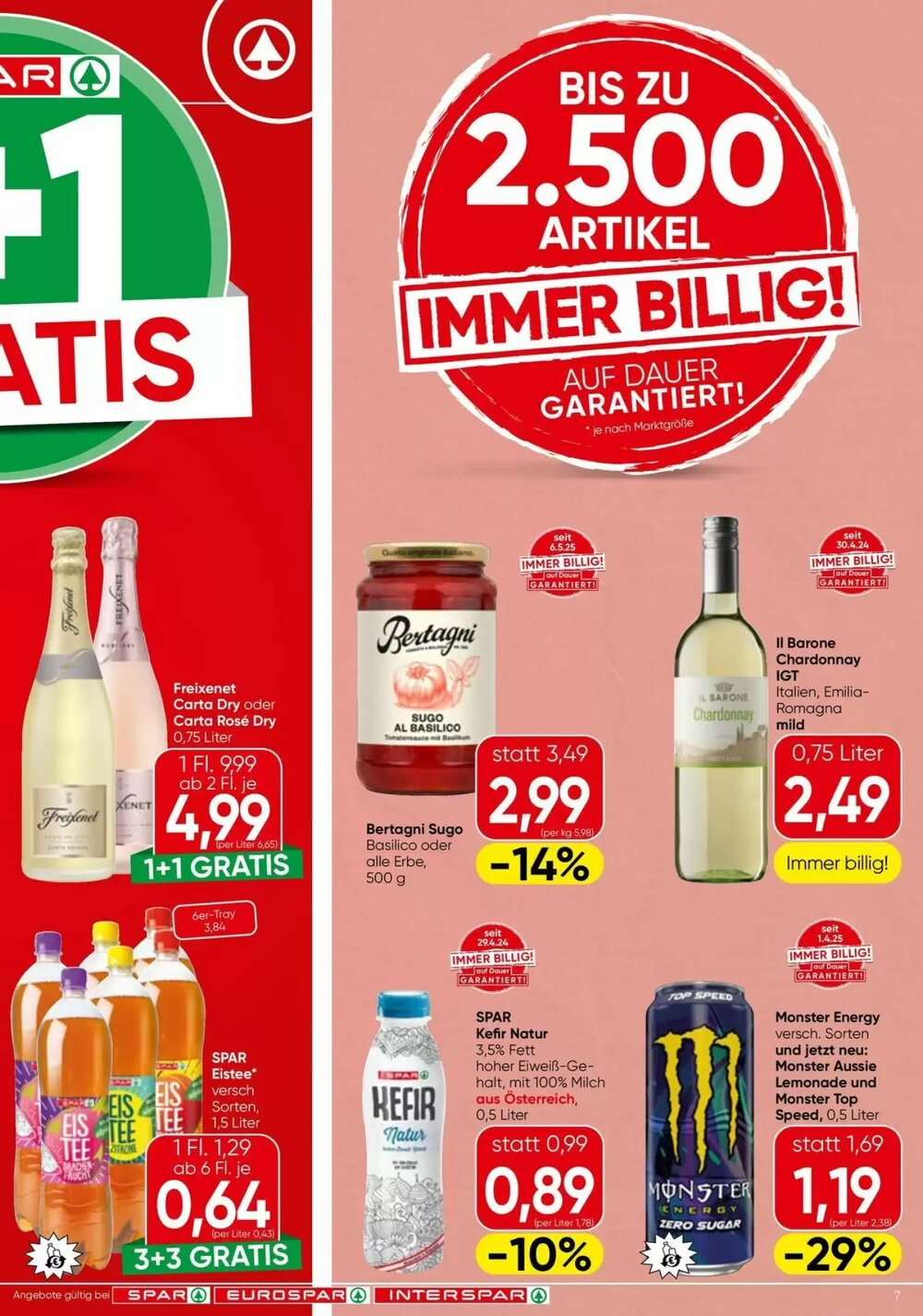 Eurospar Flugblatt (ab 05.06.2025) - Angebote und Prospekt - Seite 7