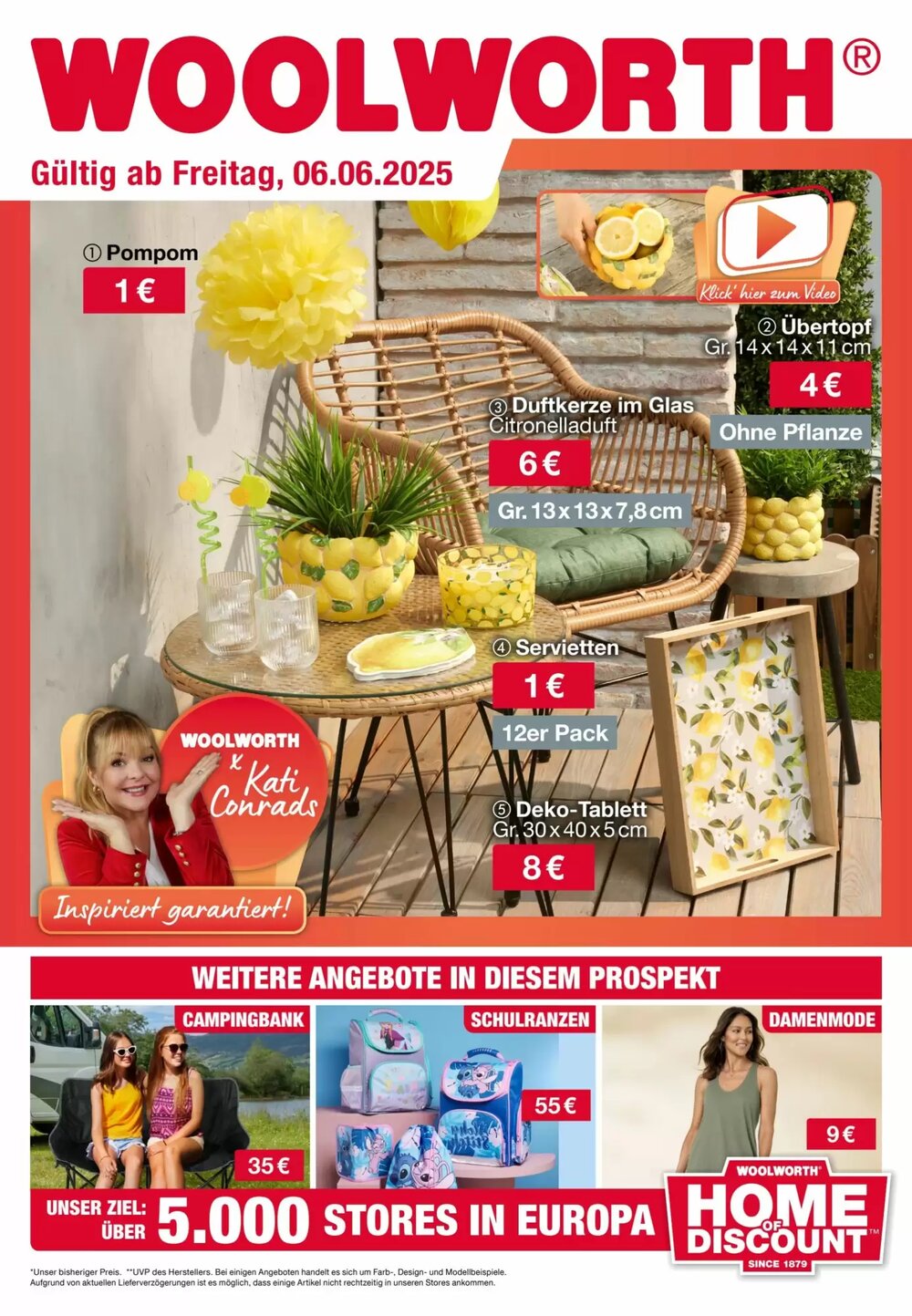 Woolworth Flugblatt (ab 06.06.2025) - Angebote und Prospekt - Seite 1