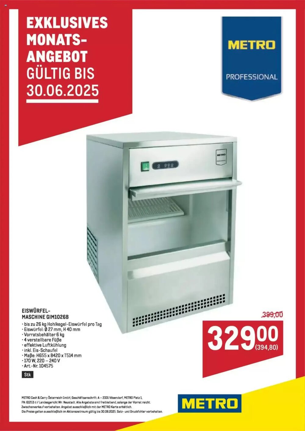 Metro Flugblatt (ab 06.06.2025) - Angebote und Prospekt - Seite 1